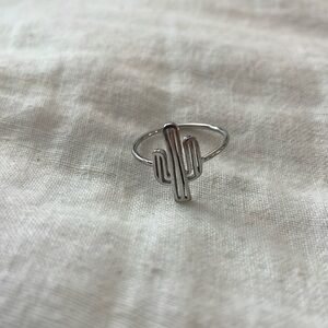 Cactus Ring - metal